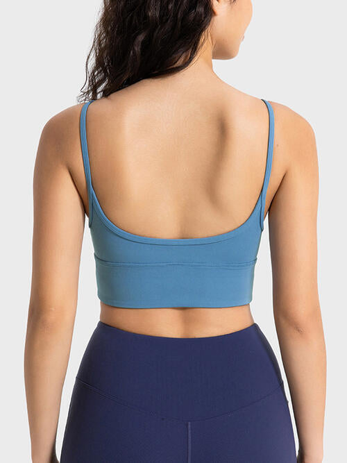 Millennia Spaghetti Strap Sport Bra - FitFemme.Shop