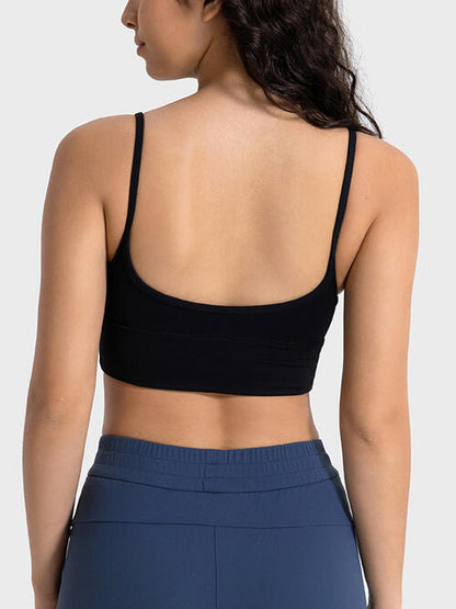 Millennia Spaghetti Strap Sport Bra - FitFemme.Shop