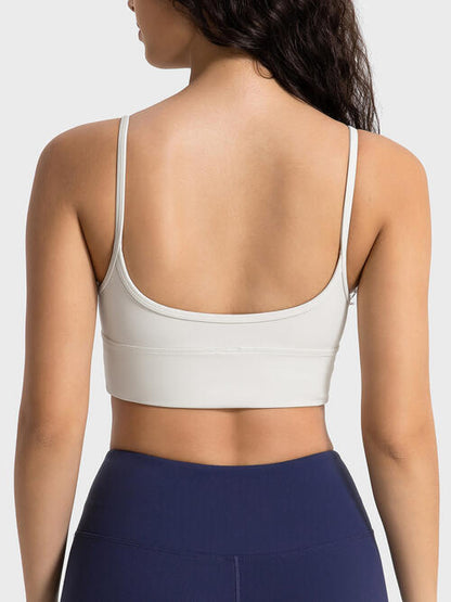 Millennia Spaghetti Strap Sport Bra - FitFemme.Shop