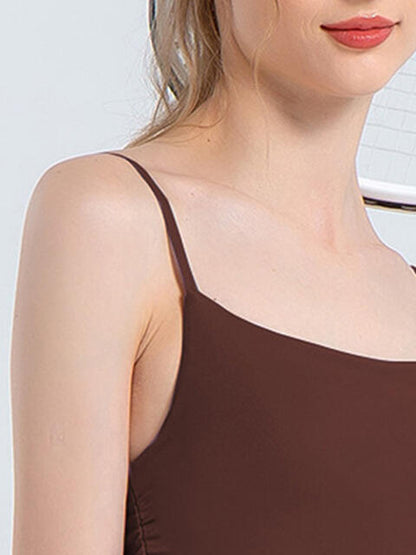 Ruched Sports Cami - FitFemme.Shop