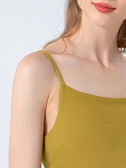 Ruched Sports Cami - FitFemme.Shop