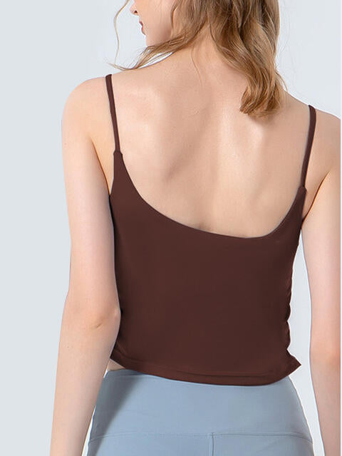 Ruched Sports Cami - FitFemme.Shop