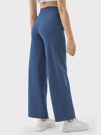 Millennia Drawstring Active Pants with Pockets - FitFemme.Shop