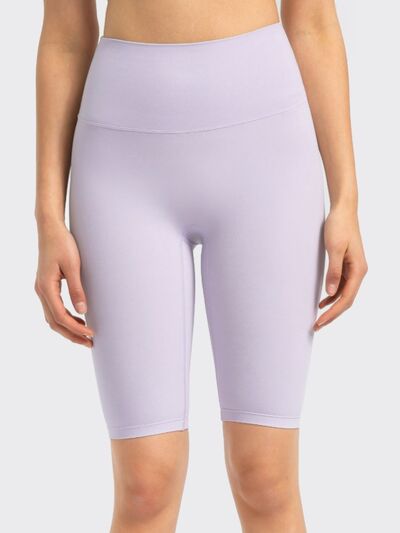 Millennia High Rise Wide Waistband Active Shorts - FitFemme.Shop