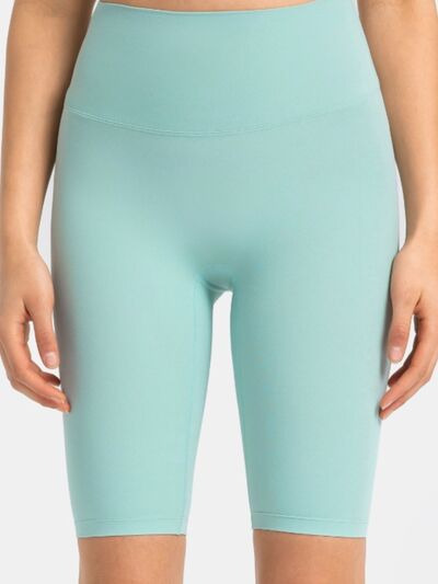 Millennia High Rise Wide Waistband Active Shorts - FitFemme.Shop