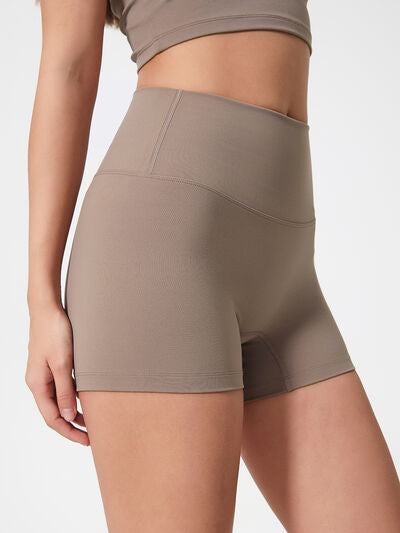 Millennia High Waist Active Shorts - FitFemme.Shop