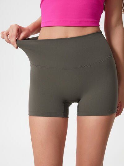 Millennia High Waist Active Shorts - FitFemme.Shop