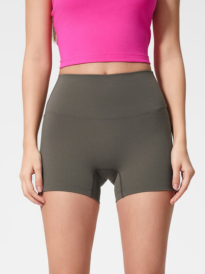 Millennia High Waist Active Shorts - FitFemme.Shop