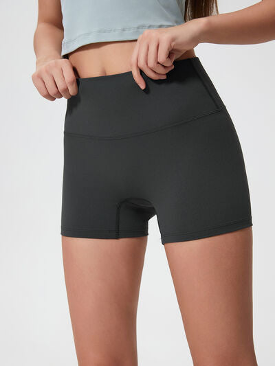 Millennia High Waist Active Shorts - FitFemme.Shop