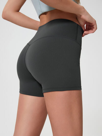 Millennia High Waist Active Shorts - FitFemme.Shop