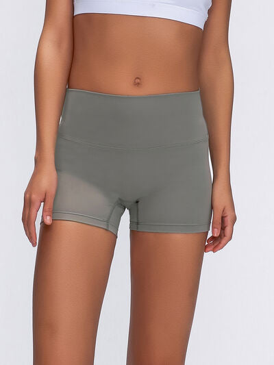 Millennia High Waist Active Shorts - FitFemme.Shop