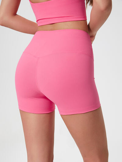 Millennia High Waist Active Shorts - FitFemme.Shop