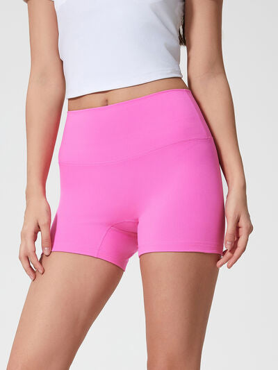 Millennia High Waist Active Shorts - FitFemme.Shop