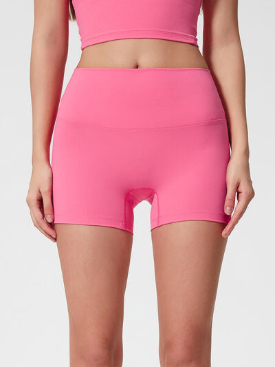 Millennia High Waist Active Shorts - FitFemme.Shop