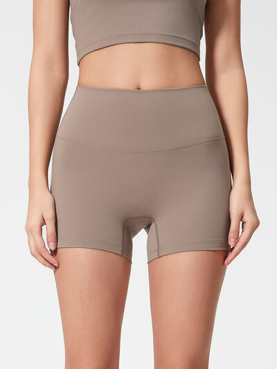 Millennia High Waist Active Shorts - FitFemme.Shop