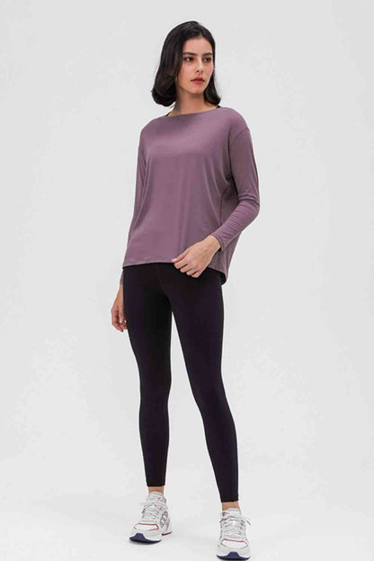 Millennia Loose Fit Active Top - FitFemme.Shop
