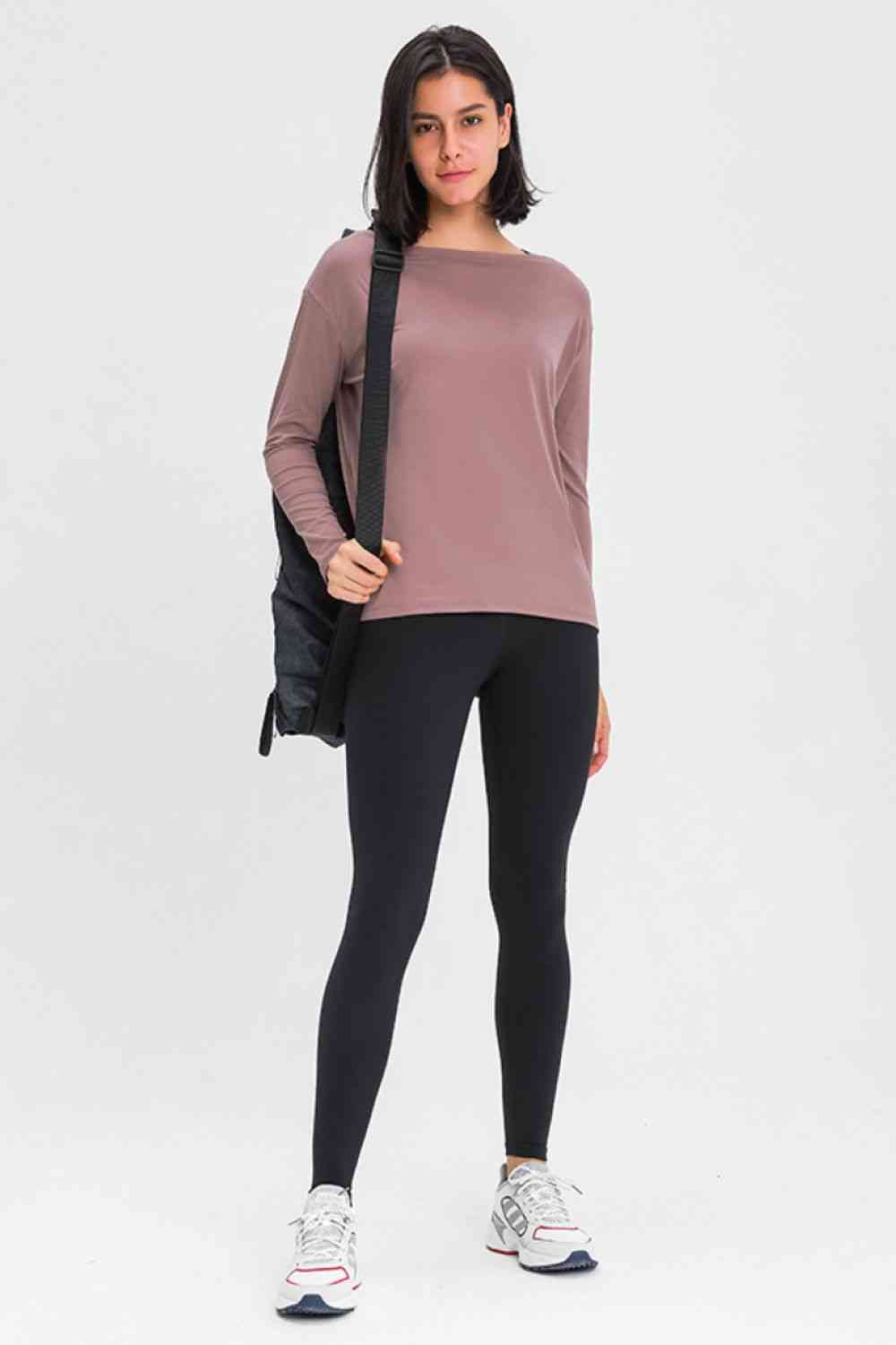 Millennia Loose Fit Active Top - FitFemme.Shop