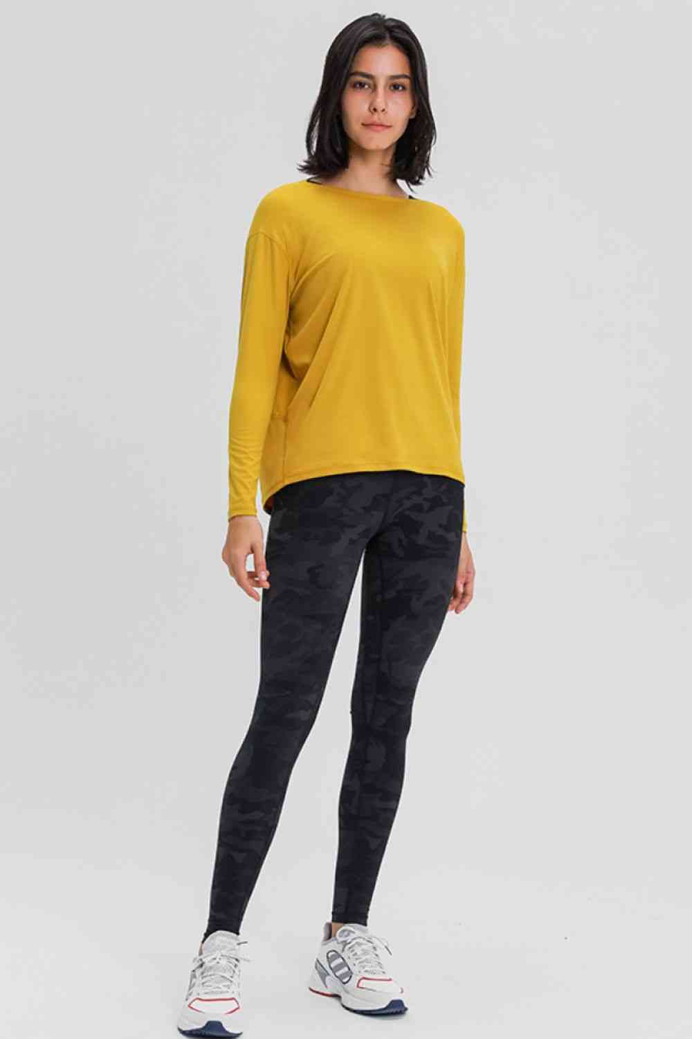 Millennia Loose Fit Active Top - FitFemme.Shop