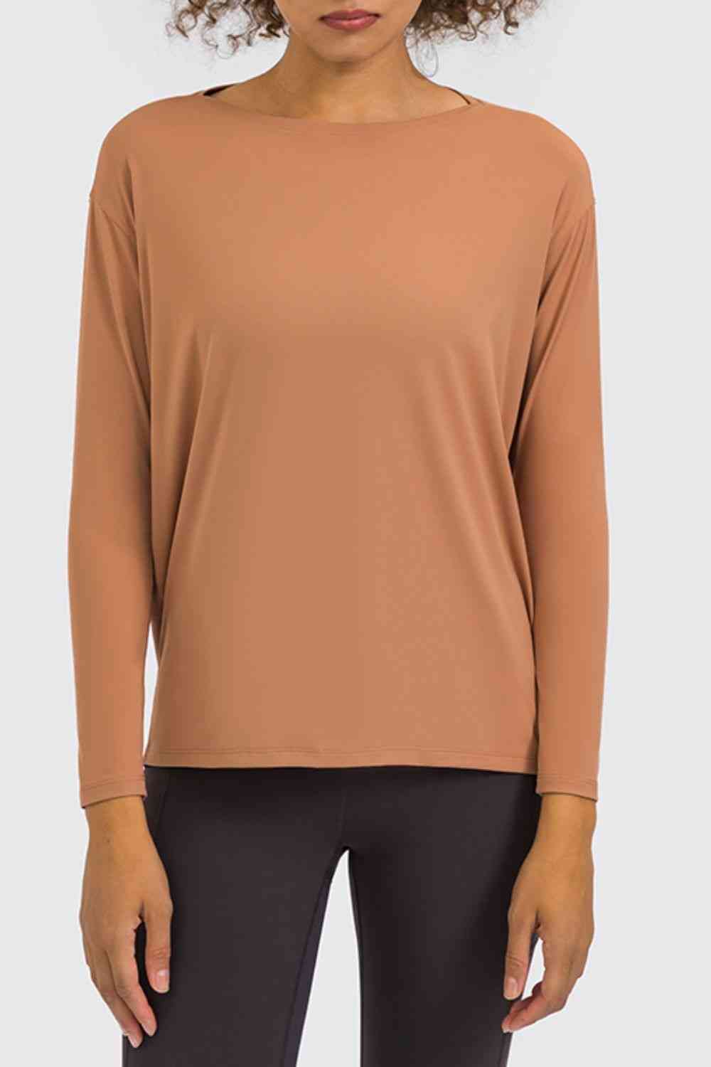 Millennia Loose Fit Active Top - FitFemme.Shop