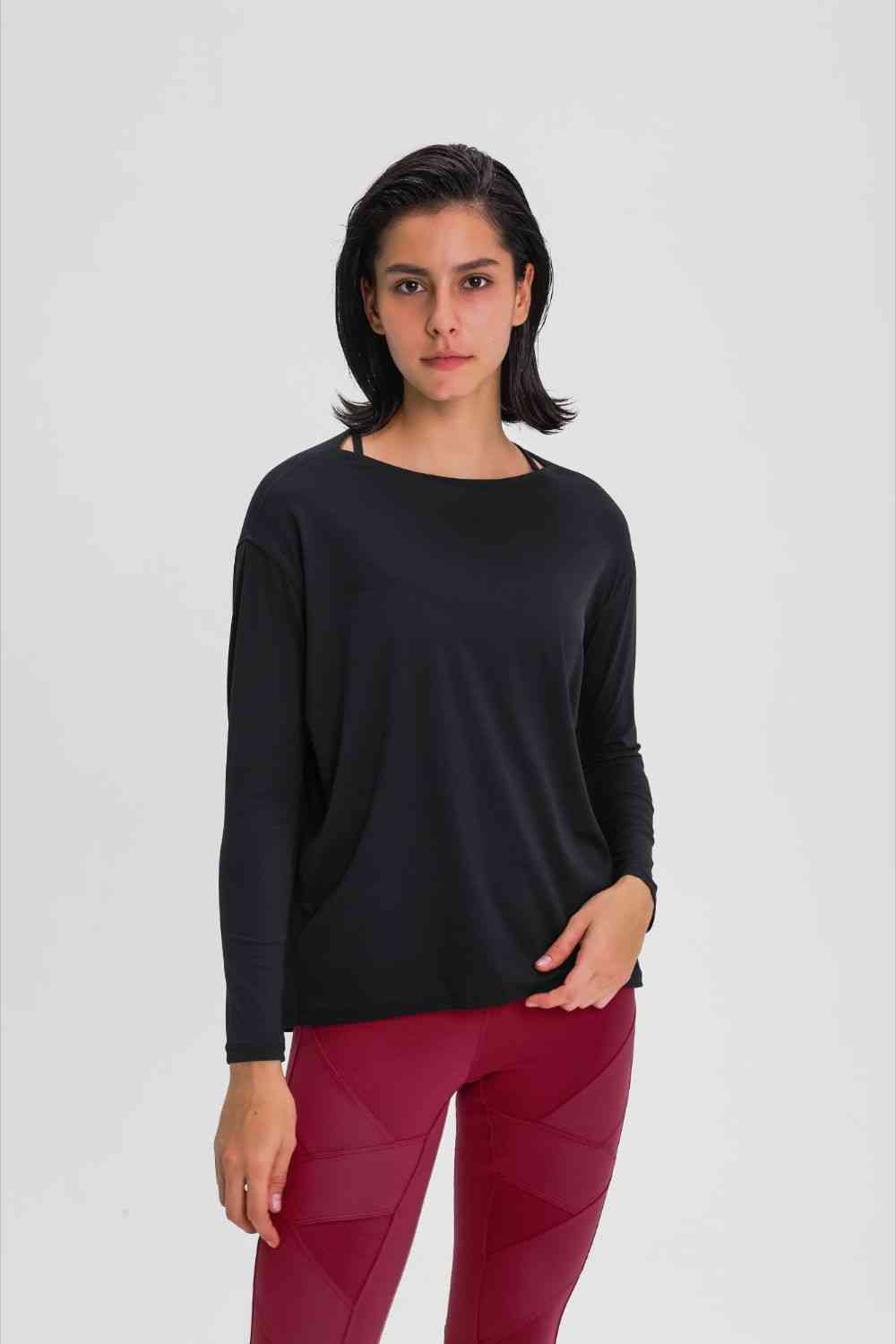 Millennia Loose Fit Active Top - FitFemme.Shop