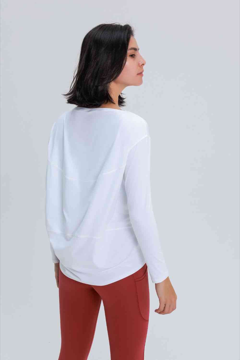 Millennia Loose Fit Active Top - FitFemme.Shop