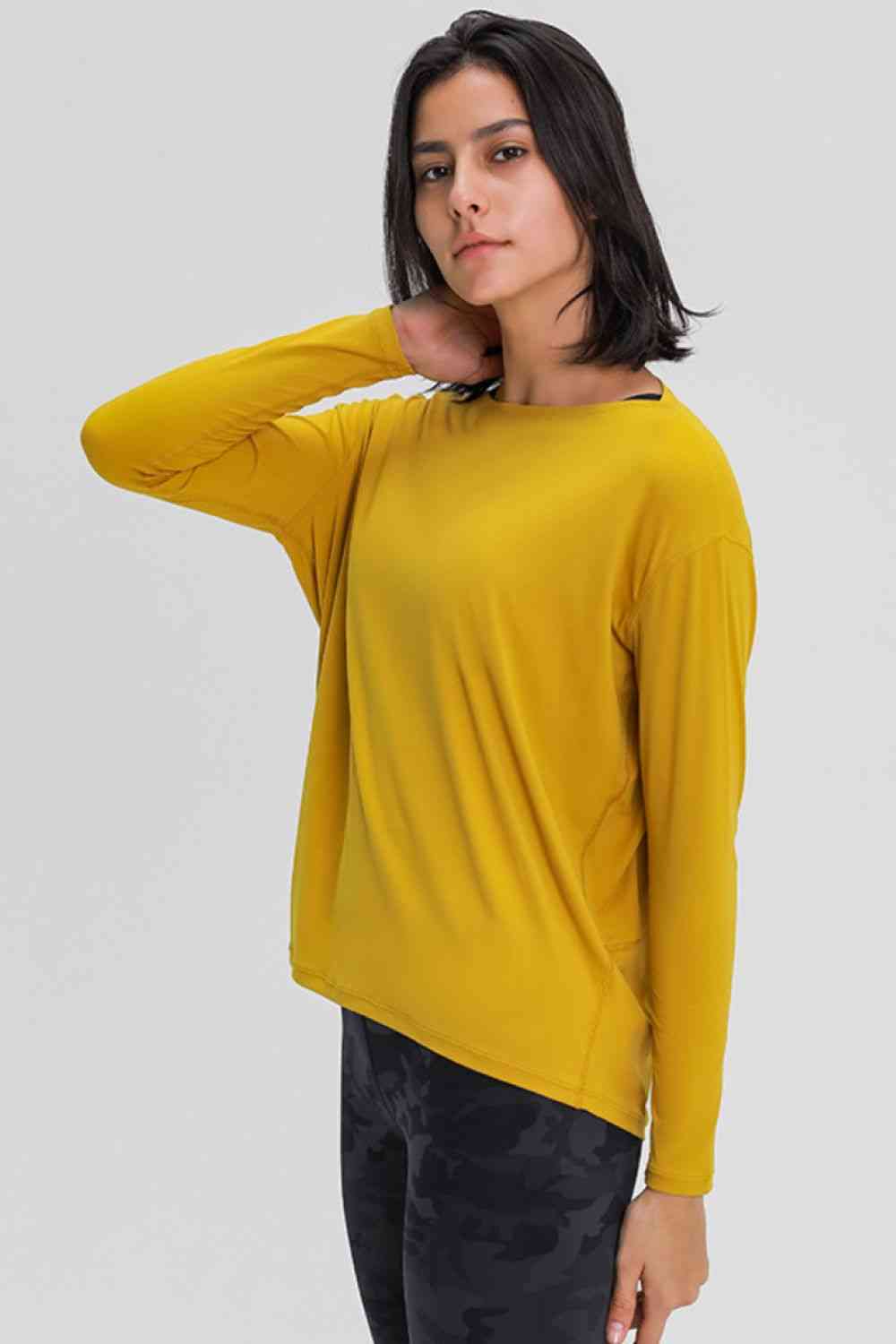 Millennia Loose Fit Active Top - FitFemme.Shop