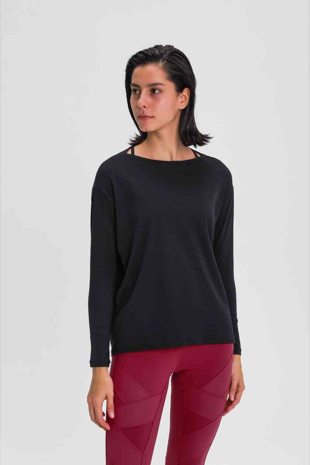 Millennia Loose Fit Active Top - FitFemme.Shop