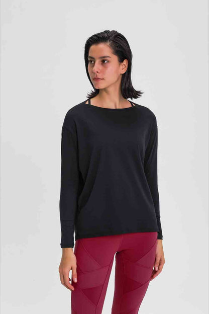 Millennia Loose Fit Active Top - FitFemme.Shop