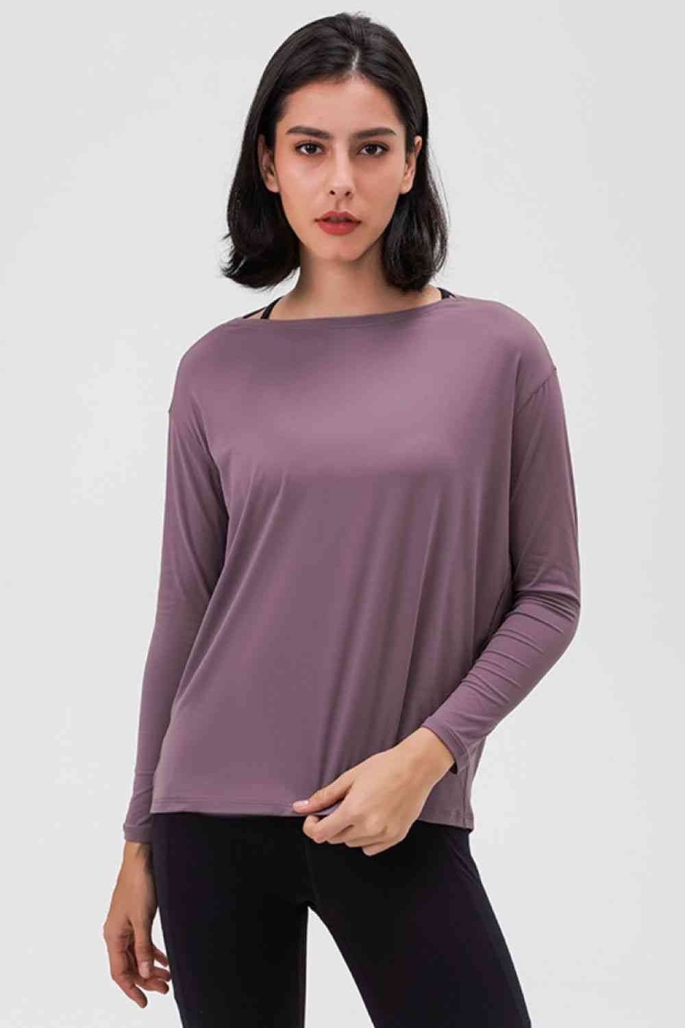Millennia Loose Fit Active Top - FitFemme.Shop