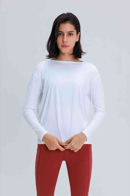 Millennia Loose Fit Active Top - FitFemme.Shop