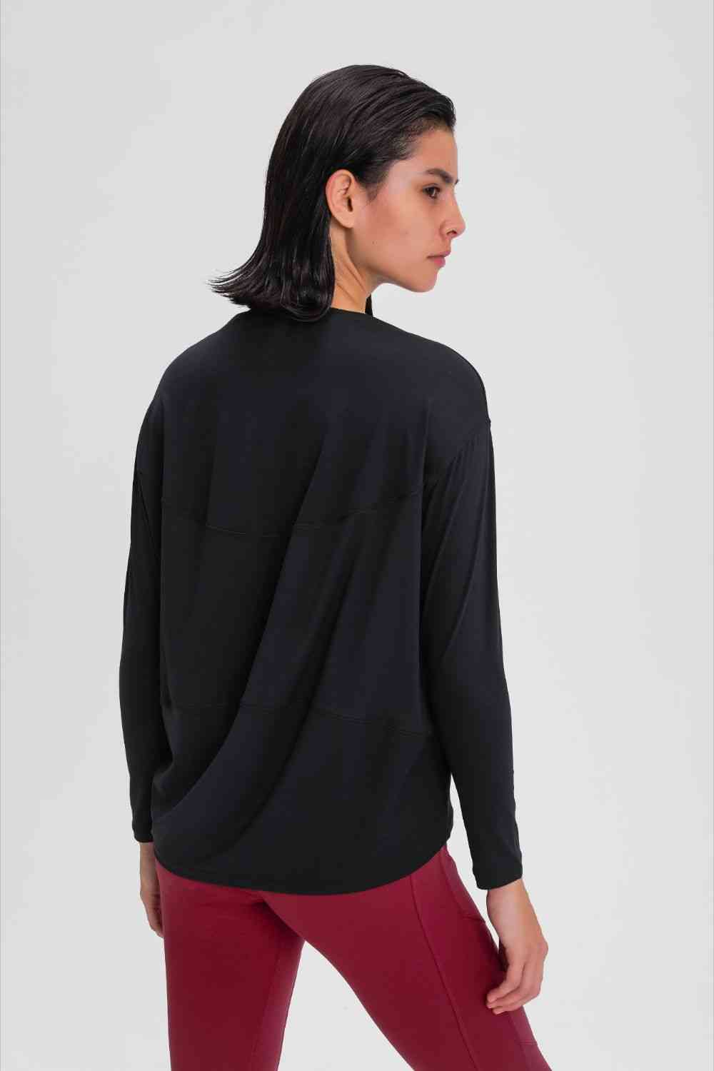 Millennia Loose Fit Active Top - FitFemme.Shop