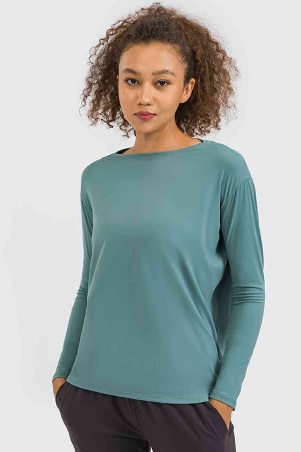 Millennia Loose Fit Active Top - FitFemme.Shop