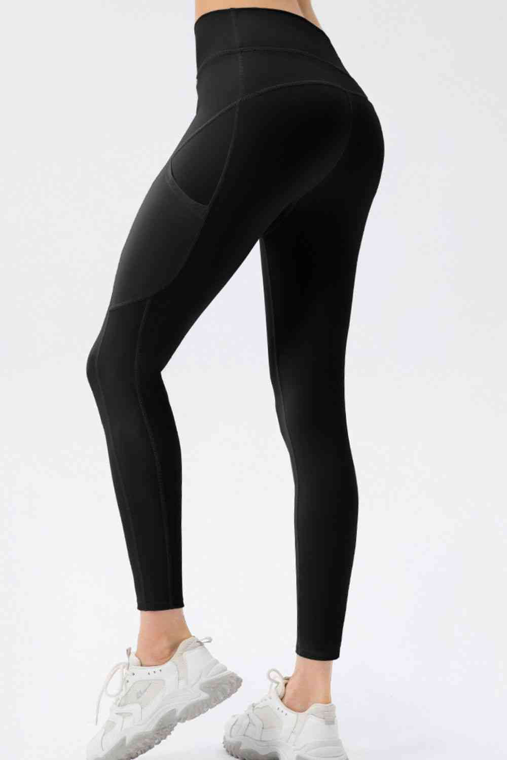 High Waist Slim Fit Long Sports Pants - FitFemme.Shop