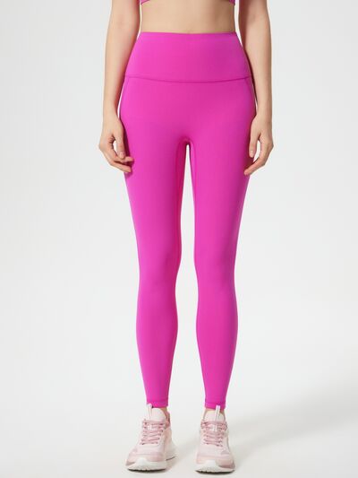 Millennia Wide Waistband Active Leggings - FitFemme.Shop