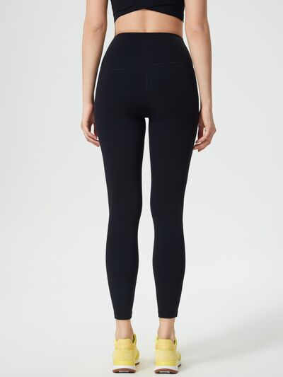 Millennia Wide Waistband Active Leggings - FitFemme.Shop