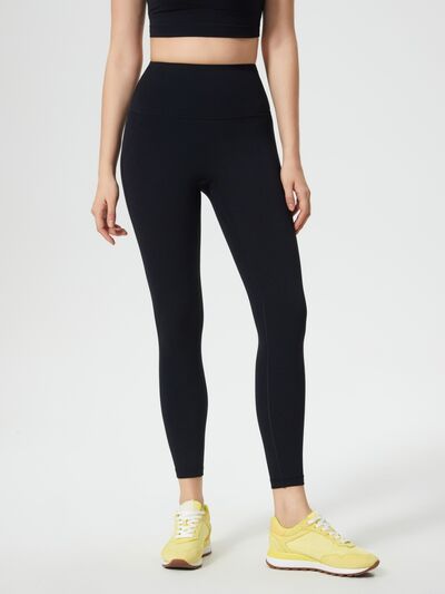 Millennia Wide Waistband Active Leggings - FitFemme.Shop