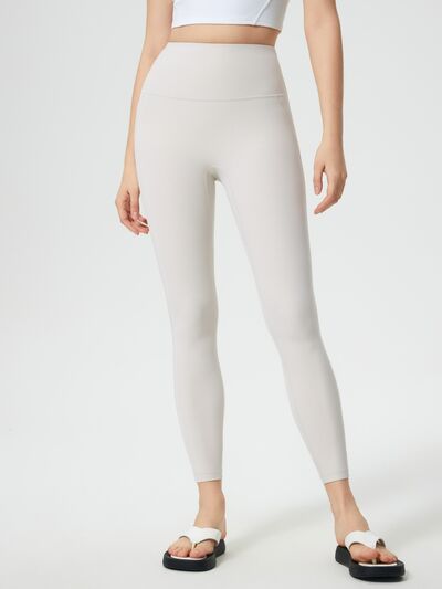 Millennia Wide Waistband Active Leggings - FitFemme.Shop