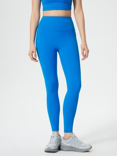 Millennia Wide Waistband Active Leggings - FitFemme.Shop