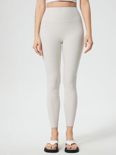 Millennia Wide Waistband Active Leggings - FitFemme.Shop