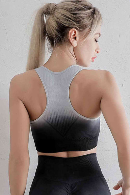 Gradient Sports Bra and Leggings Set - FitFemme.Shop