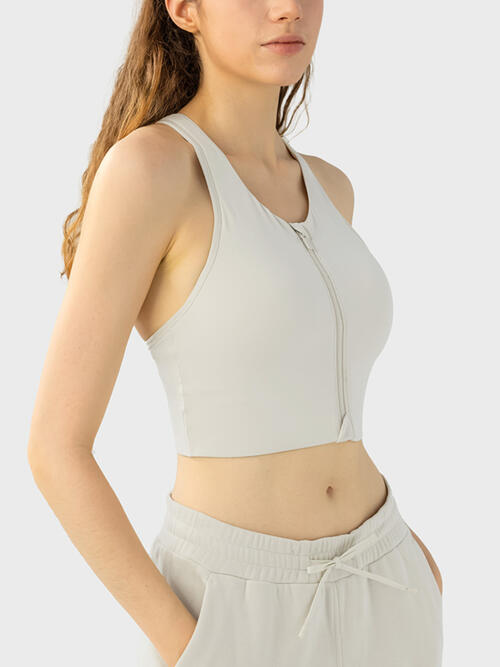 Millennia Wide Strap Sport Bra - FitFemme.Shop