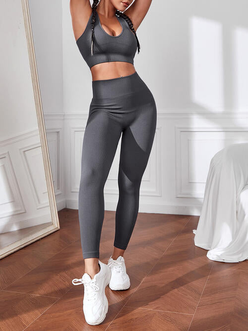 Sport Tank and Leggings Set - FitFemme.Shop
