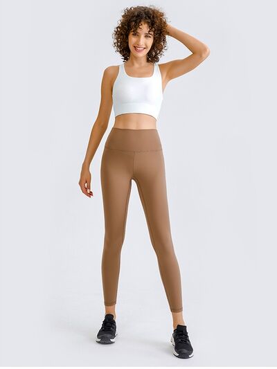 Millennia Double Take Square Neck Racerback Cropped Tank - FitFemme.Shop