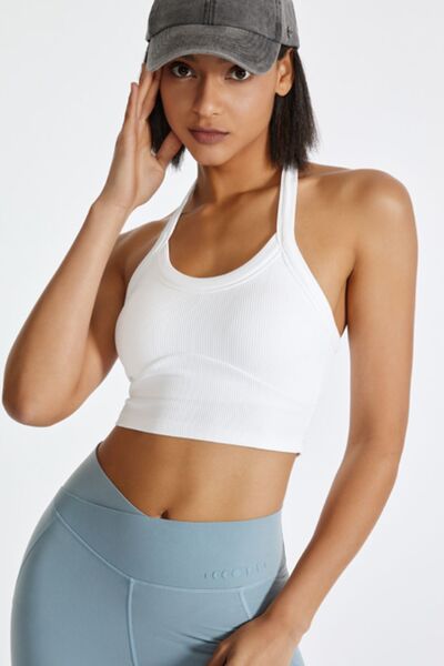 Halter Neck Active Cami - FitFemme.Shop