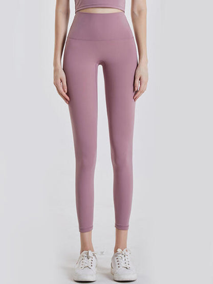Wide Waistband Sports Leggings - FitFemme.Shop