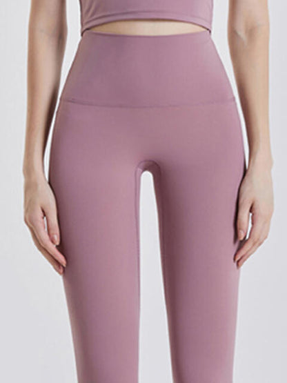 Wide Waistband Sports Leggings - FitFemme.Shop