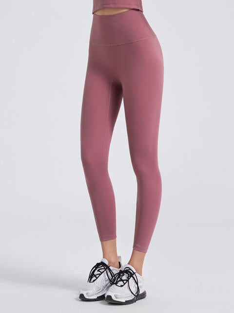 Wide Waistband Sports Leggings - FitFemme.Shop