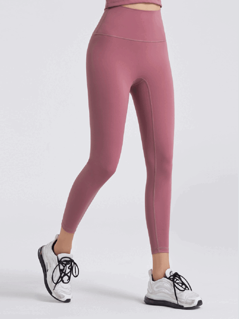 Wide Waistband Sports Leggings - FitFemme.Shop