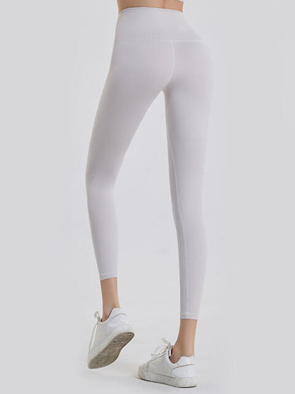 Wide Waistband Sports Leggings - FitFemme.Shop