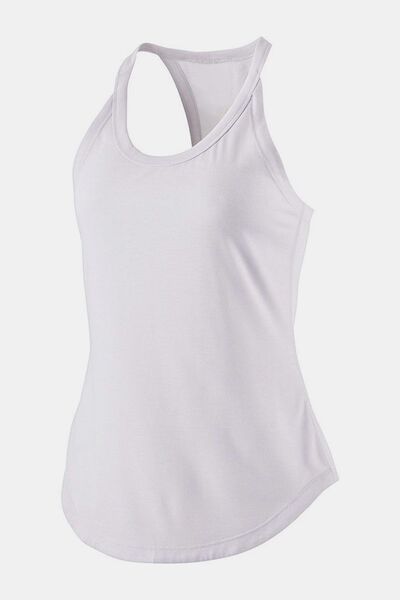 Scoop Neck Active Tank - FitFemme.Shop
